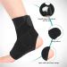 Quick Lace Up Ankle Brace - Adjustable Compression Sleeve for Sprained Ankles Achilles Tendonitis & Plantar Fasciitis Relief - Ultra Support for Basketball (Large - Buy Online on GoSupps.com