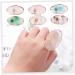 Buy Nail Mixing Palette - Nail Art Finger Ring Palette & Polish Holder - Perfect Manicure Tools - Buy Online on GoSupps.com