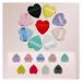 SBTRKT Triangle Heart Shape Velvet Powder Puff - 2pcs/10pcs Lightweight Washable Makeup Sponge for Face - Best Cosmetics Tool - Buy Online on GoSupps.com