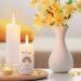 Personalized Rainbow Baptism Candle - Custom Name & Date | Unique Gravure Line Printed Gift for Kids - Red Christening Candle - Buy Online on GoSupps.com