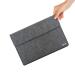 Portable Monitor Case 14 Inch Laptop Sleeves Water Resistant Portable Computer Laptop Display Bag with Accessory Pocket Grey