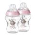 Tommee Tippee Closer to Nature  Newborn Baby Bottle Starter Set   Pink  Girl Pink 7 Piece Set Newborn Starter Set - Buy Online on GoSupps.com
