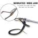 Yomyray 47'' Snake Tong Professional Collapsible Snake Catcher Tool With Zigzag Wide Jaw And Metal Automatic Lock Stainless Steel Reptile Grabber Rattle Catcher (Include Snake Bag) - Buy Online on GoSupps.com