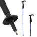 Adjustable Folding Walking Stick Walking Cane for Women & Men Hiking Poles with T Handle Walking Sticks for Hiking Walking Canes for Men Hiking Stick for Women Men Hikers