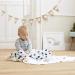 Bornino Basics Mullwindeln 80x80 cm - Clouds & Stars (3-Pack) | Pure Cotton Mull Towels for Ceiling & Sun Protection - Blue Marine - Buy Online on GoSupps.com