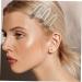 minkissy Crystal metal diamond hair clip Rhinestones Hair Accessories large hair clips hair barrettes for women rhinestone hair clip crystal hair clip rhinestone clip alloy Miss Hair - Buy Online on GoSupps.com