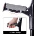Forearm Crutches Lightweight Arm Cuff Crutch Ergonomic Adjustable Aluminum Crutches Great for Travel or Work (Silver) Independence Black - Buy Online on GoSupps.com
