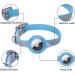 Shop Adjustable Leather Airtag Cat Collar - Reflective GPS Tracking Neck Band for All Cat Sizes (S Blue) - Anti-Losing Solution - Buy Online on GoSupps.com