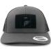 Pull Patch Tactical Hat | Snapback Trucker Cap with Hook & Loop | Charcoal/Black - Buy Online on GoSupps.com