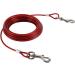 Artilife 30FT Dog Stakes Dog Leash Ground Anchor Tie Out Cable and 16.5" Anti Rust Stake for Small to Medium Dog Up to 100Lbs in Weight in Outdoor Yard and Camping - Buy Online on GoSupps.com