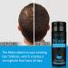 Natural Formula Hair Fibers - Thicker Hair in 15 Seconds - Conceal Hair Loss - Black (Refill) - Buy Online on GoSupps.com
