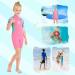 Wetsuit Kids Shorty 2.5MM Neoprene Thermal Diving Swimsuit for Boys and Girls - UV Protection Rash Guard for Youth - Pink Large - Buy Online on GoSupps.com