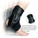 Chlffua Ankle Support Brace | Side Stabilizers & Cross Fixing Belt | Sports Injury Recovery | Sprain Relief | Arthritis Support | Foot Pain Relief | Black (M) | 1 Piece - Buy Online on GoSupps.com