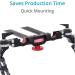 Camtree Hunt Quick Mount Universal Rosette Handle Set for ARRI Standard Rosette Rigs | Comfortable Rubber Handgrip, 15mm Rails, Multiple Angle Adjustments (CH-QM-H) - Buy Online on GoSupps.com