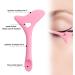 4pcs Eyeliner Guide Tool Multi-Purpose Eyeliner Stencils Wing Tips Eyeliner Eyeshadow Applicators Silicone Marscara Guard for Beginners Eye Make Up Stencil Pads (Pink) - Buy Online on GoSupps.com