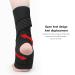 Super Elastic Ankle Brace - Breathable Adjustable Compression Sleeve for Sprained Ankle | Sports Support in Nylon - Shop Internationally - Buy Online on GoSupps.com