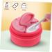 FRCOLOR 5 Sets Cream Box Cream Jar with Spoon Travel Makeup Jar Makeup Cream Jar Empty Container Leakproof Cosmetic Jar Body Butter Cream Container Silica Gel Frosted Vacation Storage Box - Buy Online on GoSupps.com