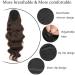 YEESHEDO Brown Long Wavy Drawstring Ponytail Hair Extension 24 Inches - Clip in Synthetic Hairpiece for Women - Buy Online on GoSupps.com