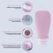 4-Piece Travel Bottles Set - 90ml Leak-Proof Shampoo & Essentials for Hand Luggage - Colorful Travel Size Bottles - Buy Online on GoSupps.com