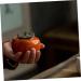 Alipis Persimmon Ceramic Jar Candy Jar Kitchen Canisters Tea Containers Ceramic Can With Cover Bottle 1 - Buy Online on GoSupps.com