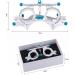 Walkpyyds Optical Test Lens Frame - PD 48-80 mm Adjustable Titanium Optometry Tool for Opticians - Buy Online on GoSupps.com