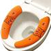 Toilet Seat Cushion Padded Toilet Seat Cushions Washable Toilet Seat Cushion Soft Warmer for Bathroom - Buy Online on GoSupps.com