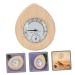 Yardwe Outdoor Thermometer - Hygrothermographer for Sauna & Kitchen | White Pine & Copper Indoor/Outdoor Measuring Device - Buy Online on GoSupps.com