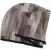Super Absorbent Wooden Texture Microfiber Hair Towel Wrap for Women - Quick Dry Coral Velvet Cap for Long Curly & Thick Hair - Buy Online on GoSupps.com