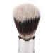 Men's Rabbit Brush - Soft Multi-Purpose Nylon Salon Foam Brush with Metal Handle | Perfect Facial Care Tool for Home & Travel - Buy Online on GoSupps.com