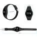 Lebexy Pedometer Watch - No Bluetooth/App/Phone Needed | Fitness Tracker for Jogging Swimming & Sauna - Unisex Black Fitness Bracelet - Buy Online on GoSupps.com