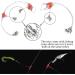 Clear Nylon Fishing Wire Leaders Rigs - Saltwater Tackle with Swivel Snaps - 12pcs - Buy Online on GoSupps.com