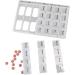 7-Day Pill Box Organizer | 4 Times a Day Morning Noon Evening & Bed | Effective Medicine Planner for Easy International Shipping - Buy Online on GoSupps.com