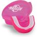 Madgon Mundsprung | Ideal Breathing & Adaptable Sport Tooth Protection for MMA Boxing Kickboxing - Adult Guardian - Pink/White - Buy Online on GoSupps.com