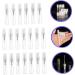 Buy Baluue Pearl Hair Tie Set - 20pcs Perfume Bottle Test Tubes for Beading & Jewelry Making - Portable Travel Glass - 0.1 oz Clear - Buy Online on GoSupps.com