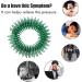 Miokycl 6Pcs Spiky Sensoric Finger Massage Rings - Stress Relief Acupressure Toys in Gold Silver Black Red Blue Green | International Shipping - Buy Online on GoSupps.com