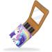 Mini Rainbow Unicorn Lipstick Case | Leather Lip Gloss Organizer with Mirror | Cute Cartoon Lipstick Holder Bag - Buy Online on GoSupps.com