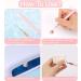 Nail Art Liner Brushes Set - 5Pcs Painting, Dotting, and Detailing Tools for Fine Nail Art Designs in Pink - Buy Online on GoSupps.com
