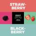 Zest Delites Fruit Leather Snacks - Gluten Free Vegan Healthy Snacks - Variety Pack - 0.88 oz (Pack of 10) - Berries Mix Strawberry and Blackberry - Buy Online on GoSupps.com