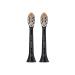 Philips Sonicare Genuine A3 Premium All-in-One Replacement Toothbrush Heads - 2 Black Brush Heads (HX9092/95) - Buy Online on GoSupps.com