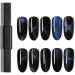 NiceMeet 6 Pcs Magnet Pen Nail Art Tool for 3D Cat Eye Effect - Manicure UV Gel Polish DIY Accessory - Buy Online on GoSupps.com