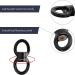 Fusion Climb Delta Swivel  Safest Rotational Device Hanging Accessory for Web Tree Swing  Therapy Swing  Aerial Dance  Swing Spinner Hanger  Rock Climbing  Hanging Hammocks (FP-8300-BLKBLK) Dual Oval Rings - Buy Online on GoSupps.com