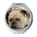 Mirror Travel Mirror Dog Boxer Boxer Dog Pet Dog Look Snout Dog's Nose pocket mirror portable mirror