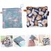 SEWOART 4pcs Sanitary Napkin Storage Bag Travel Pouch Set - Organizer for Sanitary Pads & Tampons - Buy Online on GoSupps.com