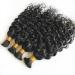 14 Inch Brazilian Loose Wave Remy Human Hair Bulk | 100% Unprocessed Deep Curly Hair | 100g/Bundle 10-26 Inch | Natural Color - Perfect for Braiding - Buy Online on GoSupps.com