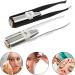 Fomiyes LED Eyebrow Clip & Precision Tweezers - Metal Travel Brush for Fine Hair - Buy Online on GoSupps.com