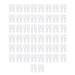Cikonielf 50 pair portable unisex disposable slippers without a risk of slipping for Home Spa Hotel Party guest easy to transport slippers unisex house shoes (3mm fleece whiteboard)