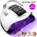 Sadodo LED UV Nail Lamp for Gel Nails 280W Gel Nail Lamp with 66 LED Beads 4 Timer Setting/Auto Sensor Professional Nail Art DIY Tools for Beginners Home Salon Use - Buy Online on GoSupps.com
