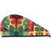 Quick-Dry Coral Velvet Hair Cap - School Math Symbols | Perfect Travel Towel Wrap for Men & Women - Buy Online on GoSupps.com
