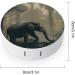 Forest Elephant Print Contact Lens Case - Durable Plastic Lens Care & Travel Box - Buy Online on GoSupps.com
