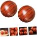 Fomiyes Solid Wood Massage Balls - 6-Pack Baoding Balls for Deep Tissue Foot & Muscle Massage | Ideal for Gymnastics & Fasciitis Relief - Buy Online on GoSupps.com